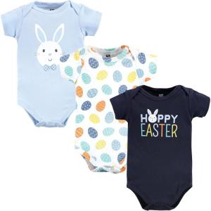 image:imageHudson Baby Unisex Baby Cotton Bodysuits Hoppy Easter 69 Months