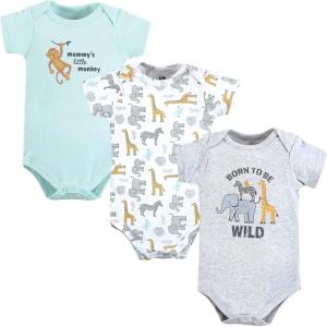 image:imageHudson Baby Unisex Baby Cotton Bodysuits Little Monkey 36 Months