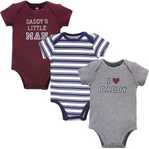 image:imageHudson Baby Unisex Cotton Bodysuits Boy Daddy 03 Months