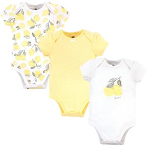 image:imageHudson Baby Unisex Cotton Bodysuits Lemon 1218 Months