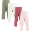 image:imageHudson Baby Unisex Cotton Pants and LeggingsPink Sage
