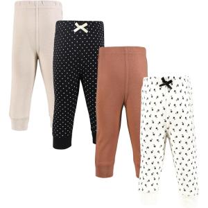 image:imageHudson Baby Unisex Cotton Pants and LeggingsBlack Brown Tiny Floral