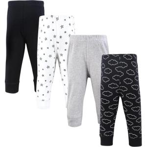 image:imageHudson Baby Unisex Cotton Pants and LeggingsBlack Cloud Stars