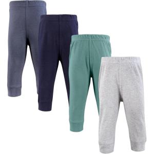 image:imageHudson Baby Unisex Cotton Pants and LeggingsCharcoal Teal Blue