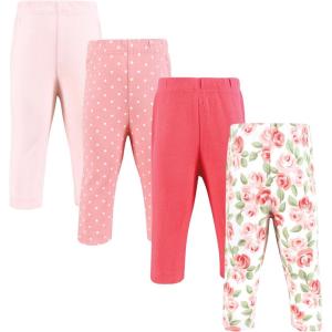 image:imageHudson Baby Unisex Cotton Pants and LeggingsCoral Floral