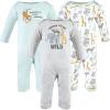 image:imageHudson Baby Unisex baby Cotton Coveralls Little Monkey 1218 Months Little Monkey 1218 Months US