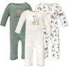 image:imageHudson Baby baby girls Hudson Unisex Cotton Coveralls Forest Animals 0 3 Months Forest Animals 03 Months US