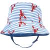 image:imageHudson Baby Baby Hudson Baby Unisex Baby Sun Protection Hat Flamingo Rainbow Stripe 012 MonthsAnchor Lobster