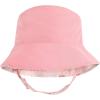 image:imageHudson Baby Baby Hudson Baby Unisex Baby Sun Protection Hat Flamingo Rainbow Stripe 012 MonthsBlush Rose Leopard