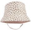 image:imageHudson Baby Baby Hudson Baby Unisex Baby Sun Protection Hat Flamingo Rainbow Stripe 012 MonthsBlush Rose Leopard