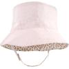 image:imageHudson Baby Baby Hudson Baby Unisex Baby Sun Protection Hat Flamingo Rainbow Stripe 012 MonthsBlush Rose Leopard