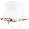 image:imageHudson Baby Baby Hudson Baby Unisex Baby Sun Protection Hat Flamingo Rainbow Stripe 012 MonthsCherries Dot