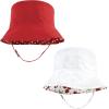 image:imageHudson Baby Baby Hudson Baby Unisex Baby Sun Protection Hat Flamingo Rainbow Stripe 012 MonthsCherries Dot