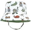 image:imageHudson Baby Baby Hudson Baby Unisex Baby Sun Protection Hat Flamingo Rainbow Stripe 012 MonthsCritters Plaid