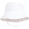 image:imageHudson Baby Baby Hudson Baby Unisex Baby Sun Protection Hat Flamingo Rainbow Stripe 012 MonthsOranges Stripe