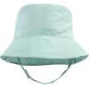 image:imageHudson Baby Baby Hudson Baby Unisex Baby Sun Protection Hat Flamingo Rainbow Stripe 012 MonthsSea Turtle Stripe