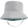 image:imageHudson Baby Baby Hudson Baby Unisex Baby Sun Protection Hat Flamingo Rainbow Stripe 012 MonthsShark Stripe