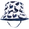 image:imageHudson Baby Baby Hudson Baby Unisex Baby Sun Protection Hat Flamingo Rainbow Stripe 012 MonthsWhale Anchor