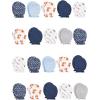 image:imageHudson Baby unisexbaby 20pc Cotton Scratch MittensFoxes