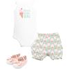image:imageHudson Baby Unisex Baby Cotton Bodysuit Shorts and Shoe SetSweet Ice Cream