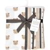 image:imageHudson Baby Unisex Baby Cotton Polyester Flannel Burp Cloths Bundle 12PackCozy Cutie