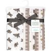 image:imageHudson Baby Unisex Baby Cotton Polyester Flannel Burp Cloths Bundle 12PackFrench Bulldog Stars