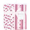 image:imageHudson Baby Unisex Baby Cotton Polyester Flannel Burp Cloths Bundle 12PackWild Rose Floral