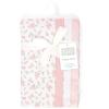 image:imageHudson Baby Unisex Baby Cotton Polyester Flannel Burp ClothsTiny Rose 4pack
