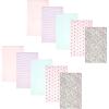 Outline Floral Soft Pink 10-pack