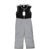 image:imageHudson Baby Baby Boys Snow Bib OverallsSolid Charcoal