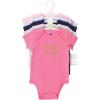 image:imageHudson Baby Unisex Baby Cotton Bodysuits 5 PieceBe Kind Blue
