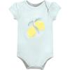 image:imageHudson Baby Unisex Baby Cotton Bodysuits 5 PieceCitrus Mint