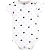 image:imageHudson Baby Unisex Baby Cotton Bodysuits 5 PieceGirl Mommy Pink Navy