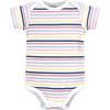 image:imageHudson Baby Unisex Baby Cotton Bodysuits 5 PieceHappy Girl
