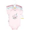 image:imageHudson Baby Unisex Baby Cotton Bodysuits 5 PieceHummingbird Garden