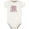 image:imageHudson Baby Unisex Baby Cotton Bodysuits 5 PieceLittle Love Flowers