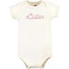 image:imageHudson Baby Unisex Baby Cotton Bodysuits 5 PieceLittle Love Flowers