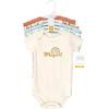 image:imageHudson Baby Unisex Baby Cotton Bodysuits 5 PieceMagical Rainbow