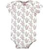 image:imageHudson Baby Unisex Baby Cotton Bodysuits 5 PiecePlum Wildflower