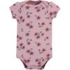 image:imageHudson Baby Unisex Baby Cotton Bodysuits 5 PiecePlum Wildflower
