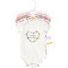 image:imageHudson Baby Unisex Baby Cotton Bodysuits 5 PieceSoft Painted Floral