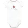 image:imageHudson Baby Unisex Baby Cotton Bodysuits 5 PieceWild Flower Wreath