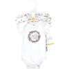 image:imageHudson Baby Unisex Baby Cotton Bodysuits 5 PieceWild Flower Wreath