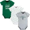 image:imageHudson Baby Unisex Baby Cotton Bodysuits Cutest Clover 36 Months