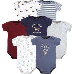 image:imageHudson Baby Baby Boys Cotton Bodysuits 7packBoy Dogs