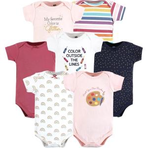 image:imageHudson Baby Baby Boys Cotton Bodysuits 7packCreativity