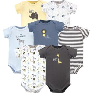 image:imageHudson Baby Baby Boys Cotton Bodysuits 7packSafari