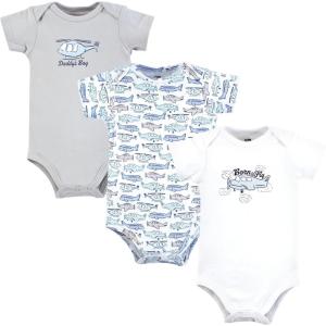 image:imageHudson Baby Infant Boy Cotton Bodysuits Born To Fly Newborn