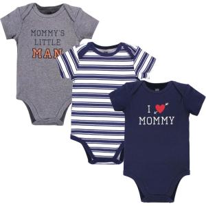 image:imageHudson Baby Unisex Cotton Bodysuits Boy Mommy 1824 Months