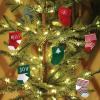 image:imageHudson Baby Baby 8pack Cotton Rich Newborn and Terry Socks12 Days of Christmas Falala
